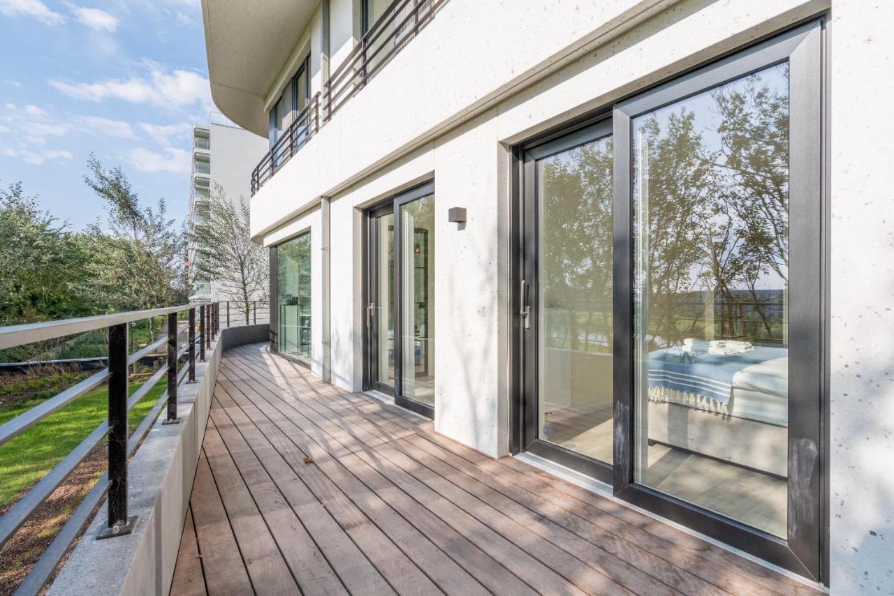 The Waves-Luxurious 3Bedroom App W Big Terrace & Garage Oostende Eksteriør bilde